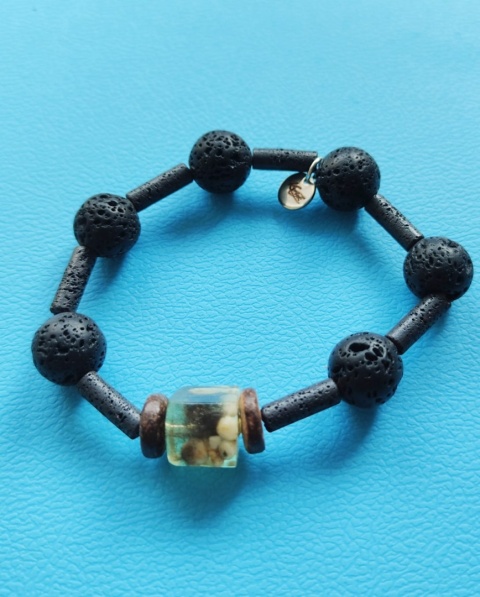 Kamykbijoux.pl –bransoletka, bransoletka z żywicy epoksydowej, bransoletka handmade,bransoletka ze stali chirurgicznej