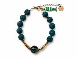 Bransoletka GREEN SEA CHARM