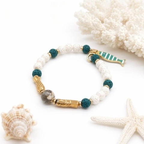 Kamykbijoux.pl – bransoletka turmalin, bransoletka Kamyk Bijoux, bransoletka z żywicy epoksydowej handmade, bransoletka lawa