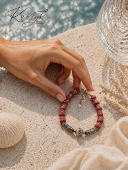 Kamykbijoux.pl – bransoletka turmalin, bransoletka Kamyk Bijoux, bransoletka z żywicy epoksydowej handmade, bransoletka lawa