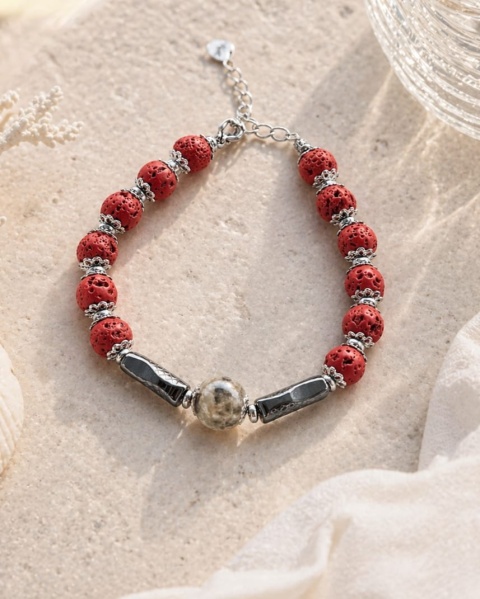 Kamykbijoux.pl – bransoletka turmalin, bransoletka Kamyk Bijoux, bransoletka z żywicy epoksydowej handmade, bransoletka lawa