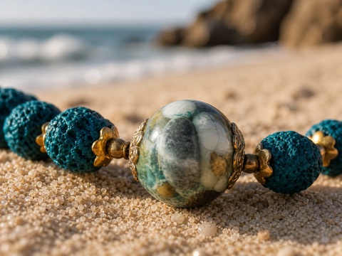 Kamykbijoux.pl – blansoletka na nogę, SUP, surf, bransoletka, biżuteria Kamyk Bijoux, zawieszka z żywicy epoksydowej handmade
