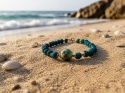 Kamykbijoux.pl – blansoletka na nogę, SUP, surf, bransoletka, biżuteria Kamyk Bijoux, zawieszka z żywicy epoksydowej handmade