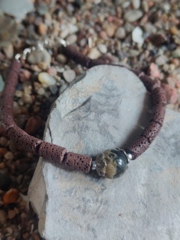 Kamyk bijoux - bransoletka na nogę, bransoletka, bizuteria