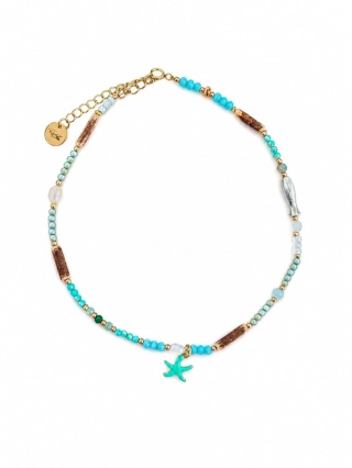 Bransoletka na nogę MINT STARFISH
