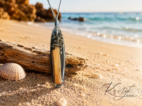 Kamykbijoux.pl – bransoletka lawa, naszyjnik bambus, naszyjnik Kamyk Bijoux, naszyjnik z żywicy epoksydowej handmade, piorun