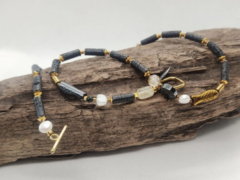 Kamykbijoux.pl – naszyjnik Kamyk Bijoux,wisiorek z żywicy epoksydowej, naszyjnik handmade, naszyjnik ze stali chirurgicznej