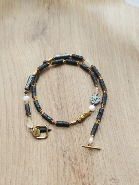 Kamykbijoux.pl – naszyjnik Kamyk Bijoux,wisiorek z żywicy epoksydowej, naszyjnik handmade, naszyjnik ze stali chirurgicznej