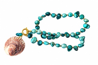 Naszyjnik Afrodyta Turquoise Pearl