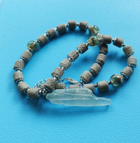 Kamykbijoux.pl – bransoletka cytryn, naszyjnik cytryn, naszyjnik Kamyk Bijoux, naszyjnik z żywicy epoksydowej handmade