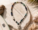 Kamykbijoux.pl – naszyjnik Kamyk Bijoux,wisiorek z żywicy epoksydowej, naszyjnik handmade, naszyjnik ze stali chirurgicznej
