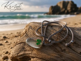 Kamykbijoux.pl –  naszyjnik Minecraft, naszyjnik Kamyk Bijoux, naszyjnik z żywicy epoksydowej handmade, sea glass