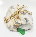 Kamykbijoux.pl – naszyjnik z kamieni , naszyjnik Kamyk Bijoux,, naszyjnik z żywicy epoksydowej handmade, SEA GLASS