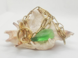 Kamykbijoux.pl – naszyjnik z kamieni , naszyjnik Kamyk Bijoux,, naszyjnik z żywicy epoksydowej handmade, SEA GLASS
